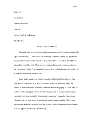 Реферат: DraculaPlay Review Essay Research Paper Dracula